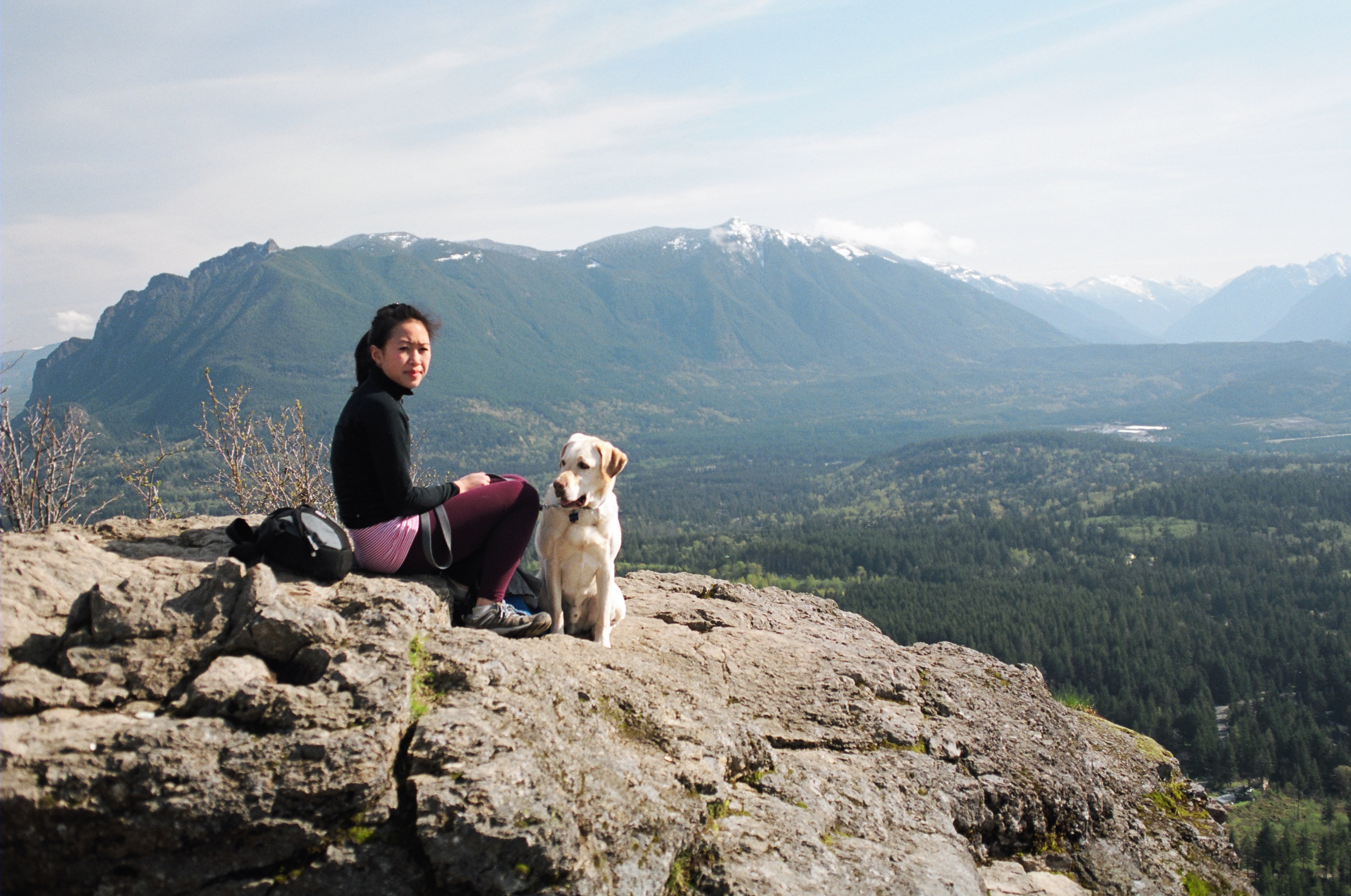 rattlesnake ledge with Jack